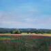 Painting Fin de Journée vers Roussillon by Giroud Pascal | Painting Figurative Landscapes Oil