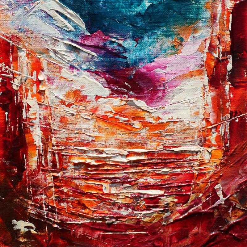 Peinture Arizona sunset 2 par Reymond Pierre | Tableau Figuratif Paysages Nature Huile