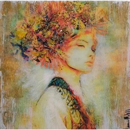 Peinture Marta II par Bofill Laura | Tableau Figuratif Acrylique, Résine Portraits