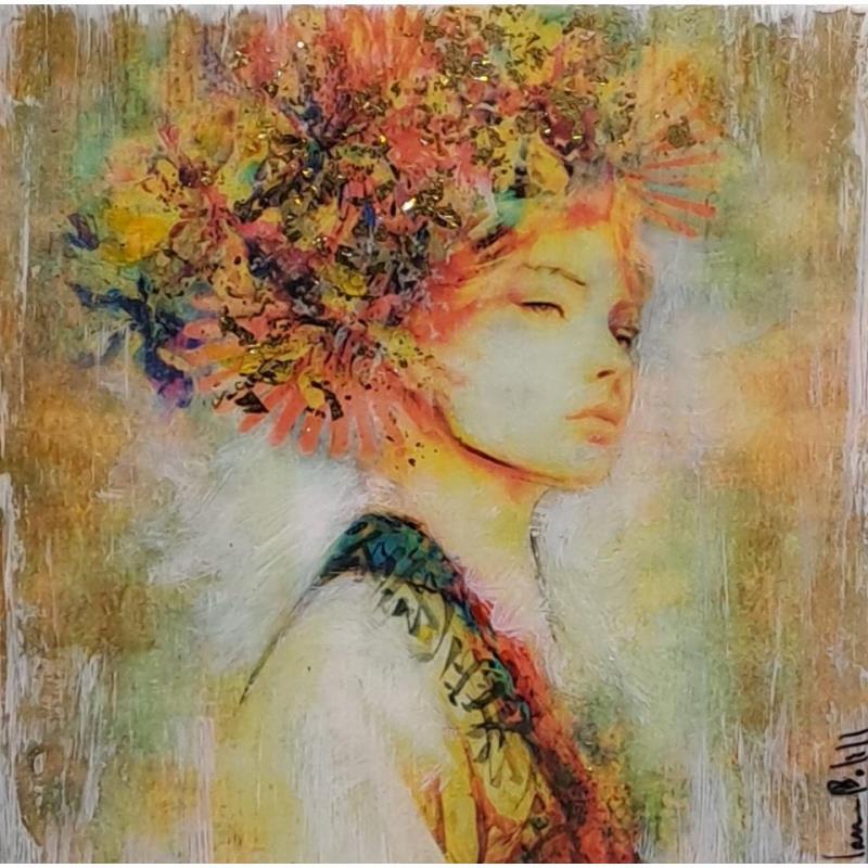 Peinture Marta II par Bofill Laura | Tableau Figuratif Portraits Acrylique Résine