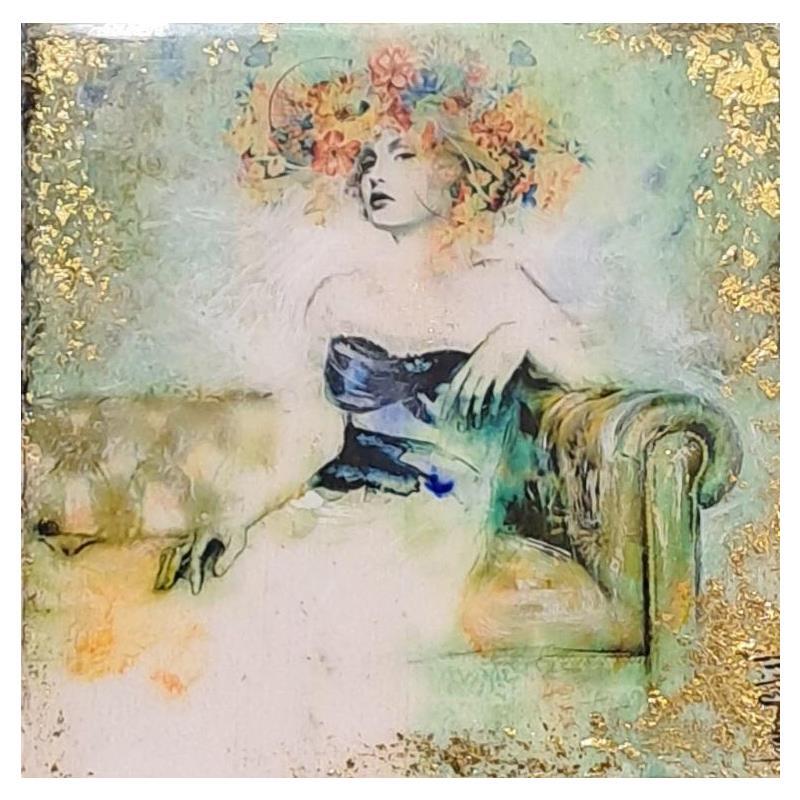 Painting Desofa III by Bofill Laura | Painting Figurative Portrait Acrylic Resin