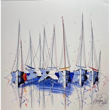 Peinture Sensibilité maritime par Fonteyne David | Tableau Figuratif Acrylique