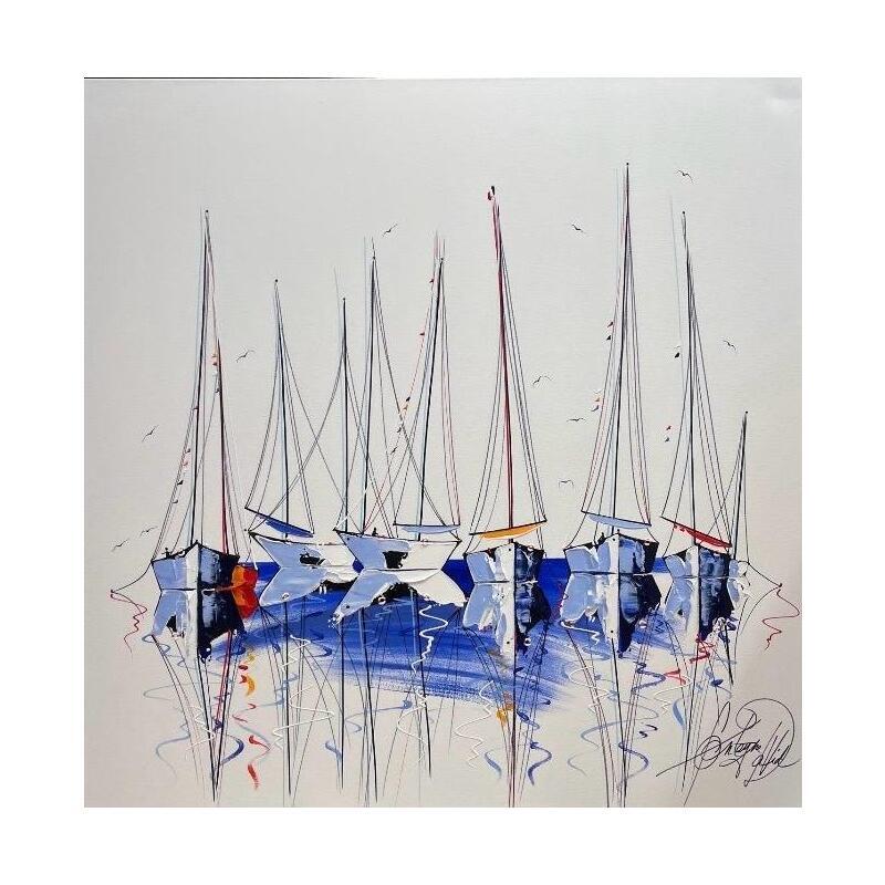 Peinture Sensibilité maritime par Fonteyne David | Tableau Figuratif Acrylique