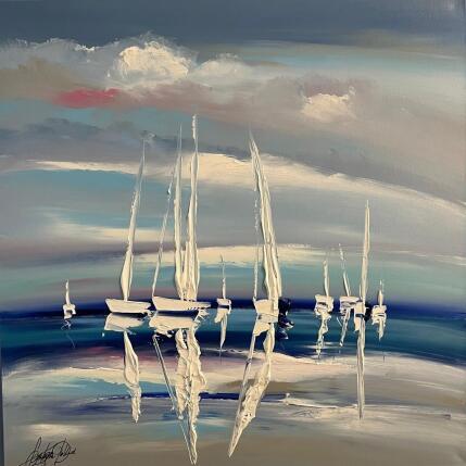 Peinture Les bons vents de ton désir par Fonteyne David | Tableau Figuratif Acrylique