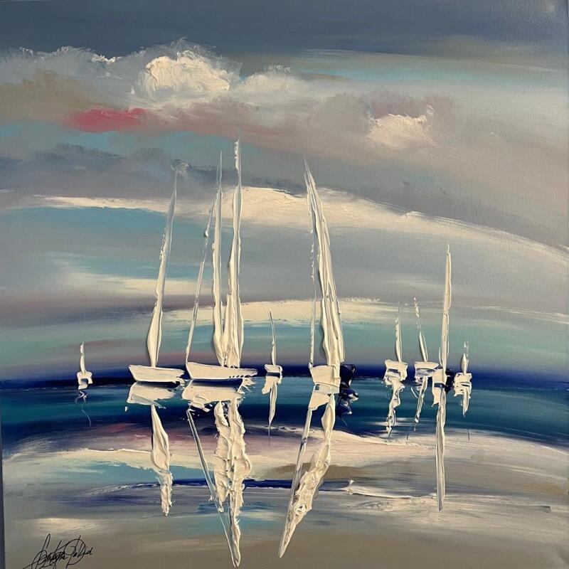 Peinture Les bons vents de ton désir par Fonteyne David | Tableau Figuratif Acrylique