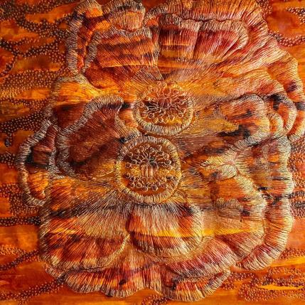 Peinture Double jeu par Caviale Marie | Tableau Abstrait Minimaliste