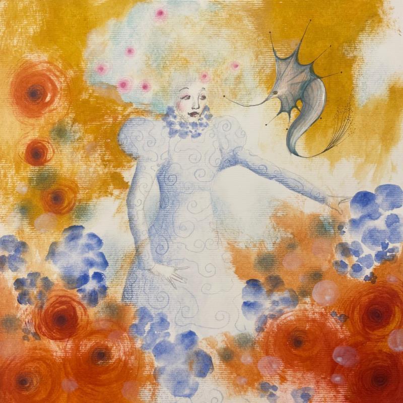 Painting raccolta by Nai | Painting Surrealism Acrylic Gluing