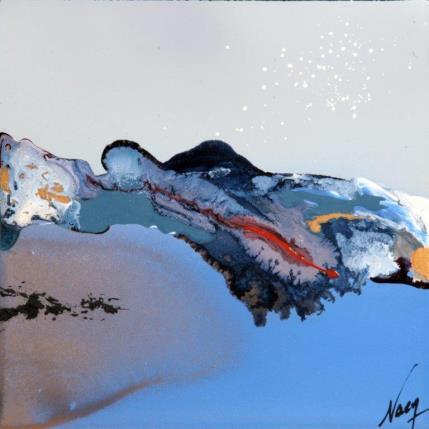 Gemälde C2899 von Naen | Gemälde Abstrakt Acryl, Tinte Minimalistisch