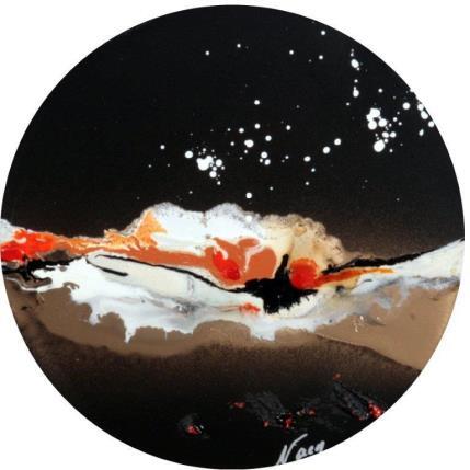 Gemälde C2873 von Naen | Gemälde Abstrakt Acryl, Tinte