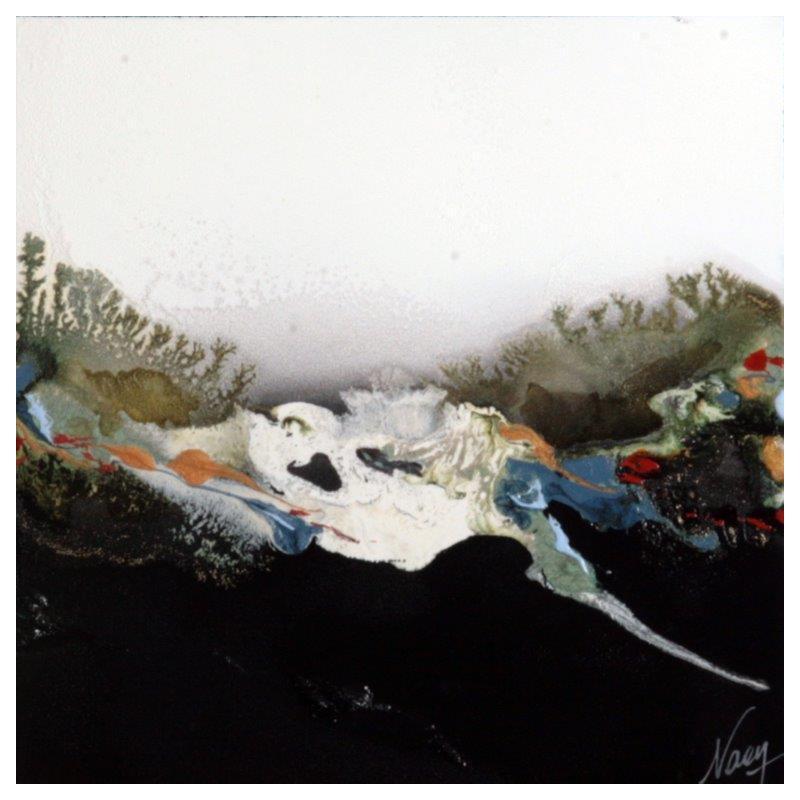 Gemälde C2954 von Naen | Gemälde Abstrakt Minimalistisch Acryl Tinte