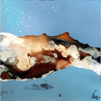 Gemälde C1950 von Naen | Gemälde Abstrakt Acryl, Tinte Minimalistisch, Pop-Ikonen