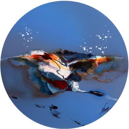 Painting C3001 by Naen | Painting Abstract Acrylic, Ink Minimalist