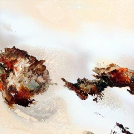 Gemälde C2240 von Naen | Gemälde Abstrakt Acryl, Tinte Minimalistisch