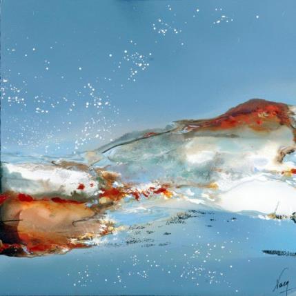 Gemälde C2183 von Naen | Gemälde Abstrakt Acryl, Tinte Minimalistisch