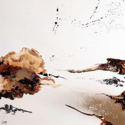 Peinture C2838 par Naen | Tableau Abstrait Acrylique, Encre Minimaliste