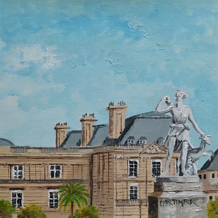 Peinture LUXEMBURGO par Rodriguez Rio Martin | Tableau Figuratif Huile Urbain