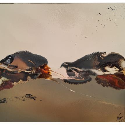 Painting C2965 by Naen | Painting Abstract Acrylic, Ink