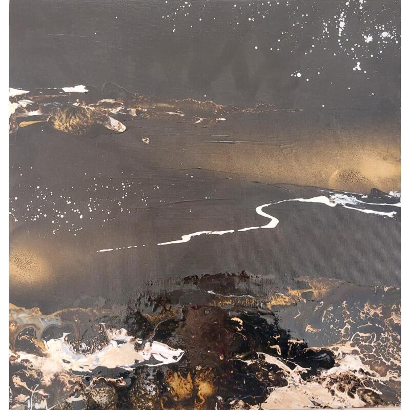 Painting C2839 by Naen | Painting Abstract Acrylic Ink