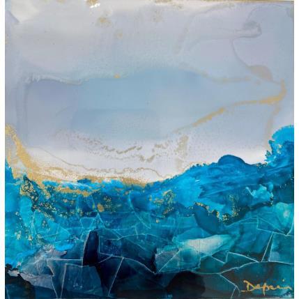 Peinture Poésie marine 1982 par Depaire Silvia | Tableau Abstrait Acrylique