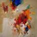 Painting Happy by Virgis | Painting Abstract Minimalist Oil