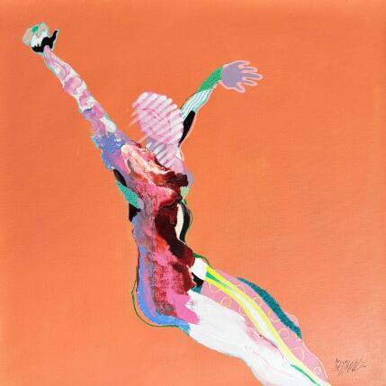 Peinture  La belle re´ception par Cressanne | Tableau Figuratif Acrylique, Encre, Sable Nu