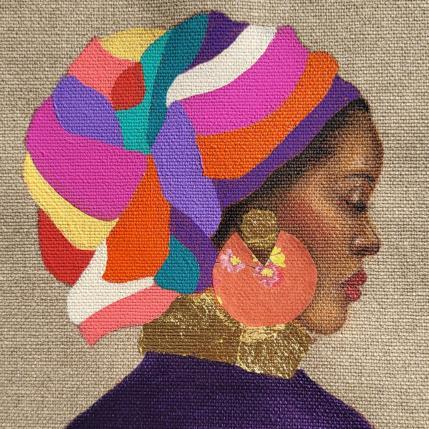 Peinture Adyna par Rosângela | Tableau Figuratif Acrylique Portraits