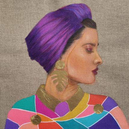 Peinture Antonieta par Rosângela | Tableau Figuratif Acrylique Portraits