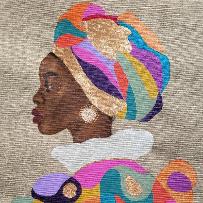 Peinture Andira par Rosângela | Tableau Figuratif Portraits Acrylique