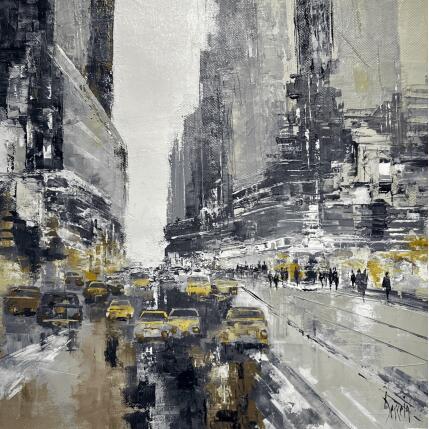 Peinture Midtown par Dessein Pierre | Tableau Figuratif Huile