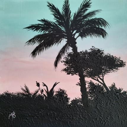 Gemälde Végétation luxuriante von Blandin Magali | Gemälde Figurativ Öl Landschaften