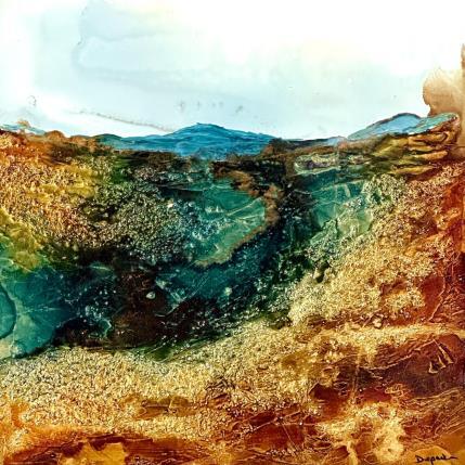 Peinture Bronze Age 2123 par Depaire Silvia | Tableau Abstrait Acrylique Marine, Minimaliste