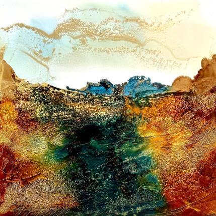 Peinture Bronze Age 2144 par Depaire Silvia | Tableau Abstrait Acrylique Marine, Minimaliste, Paysages