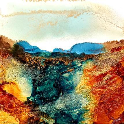 Peinture Bronze Age 2152 par Depaire Silvia | Tableau Abstrait Acrylique Marine, Minimaliste, Paysages