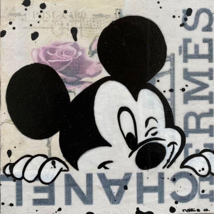 Peinture F1  clin d'oeil par Marie G.  | Tableau Pop-art Acrylique, Bois, Collage Icones Pop