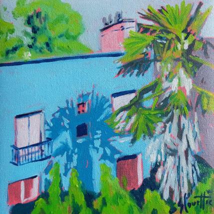 Peinture Hidden Shadow par Coueffic Sébastien | Tableau Figuratif Huile Architecture, Nature, Scènes de vie