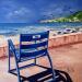 Painting Douce vapeur by Chassagnette Béatrice | Painting Figurative Landscapes Oil
