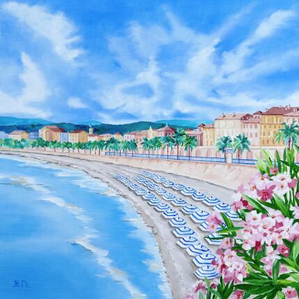 Painting Clarté radieuse by Chassagnette Béatrice | Painting Figurative Oil Landscapes