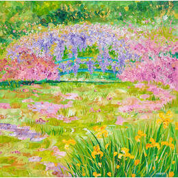 Painting Sweet dream by Amblard Florence | Painting Impressionism Acrylic Nature
