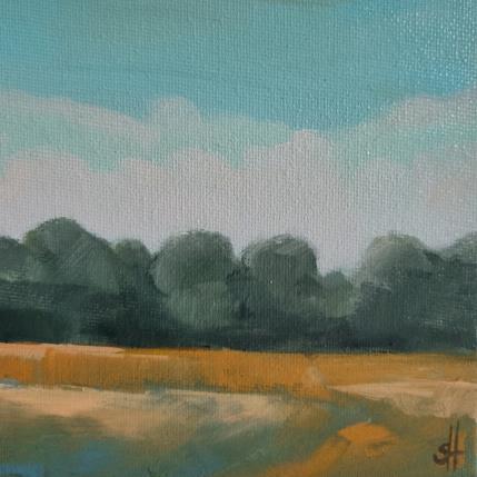 Peinture FIELDS AND FOREST par Herz Svenja | Tableau