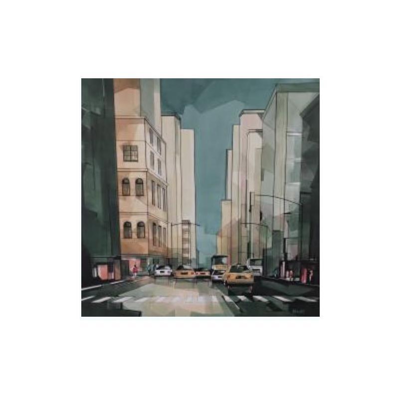 Gemälde New-York von Langlois Jean-Luc | Gemälde