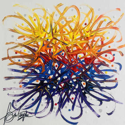 Painting Cambrousse by Fonteyne David | Painting Figurative Acrylic Pop icons