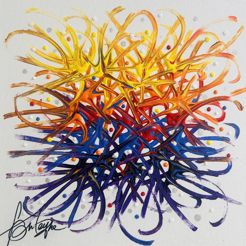 Painting Cambrousse by Fonteyne David | Painting Figurative Acrylic