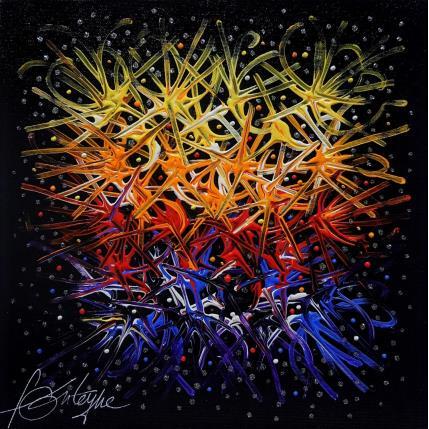 Painting L'amour est certain by Fonteyne David | Painting Figurative Acrylic