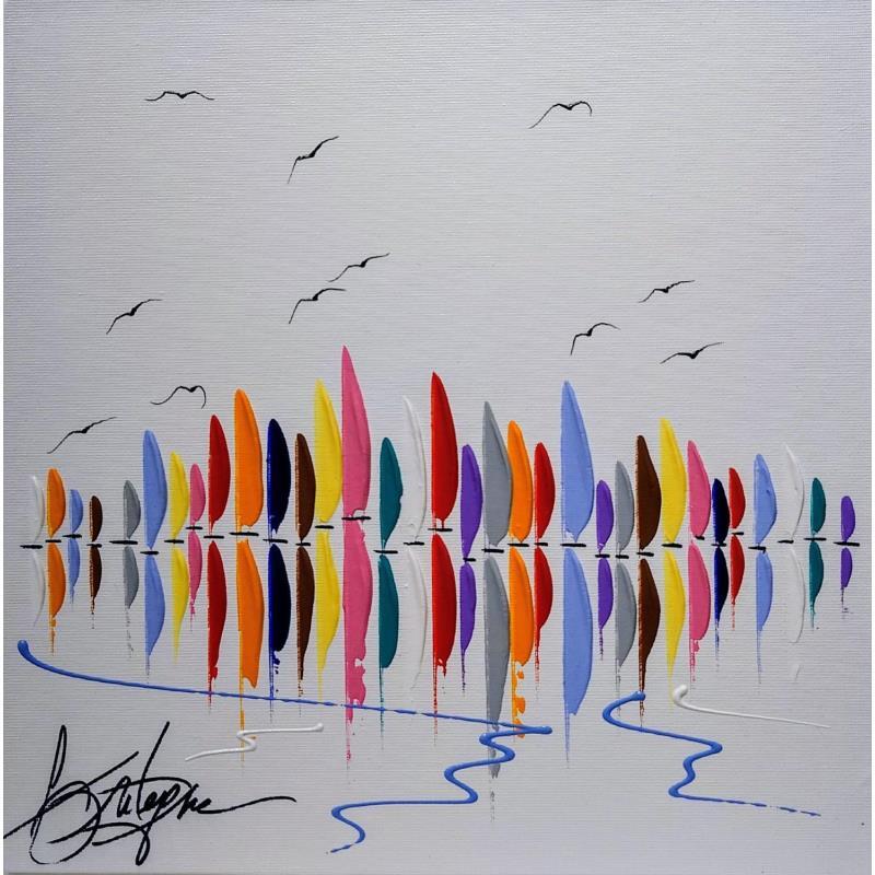 Peinture Elève toi par Fonteyne David | Tableau Figuratif Acrylique