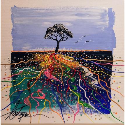 Gemälde Belles racines von Fonteyne David | Gemälde Figurativ Acryl