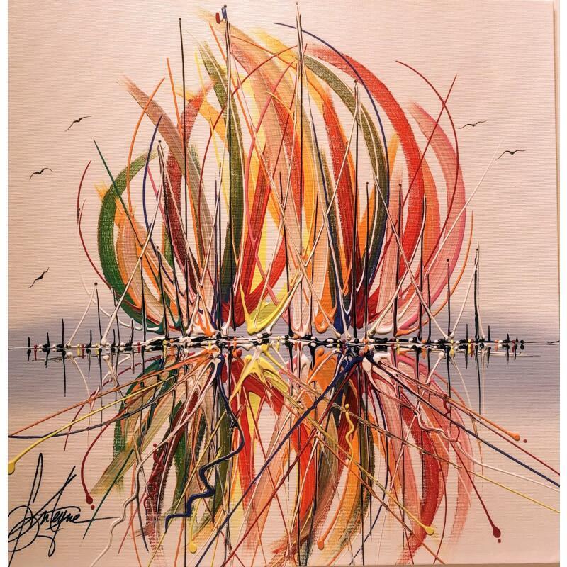 Gemälde Bonheur et fraîcheur maritime von Fonteyne David | Gemälde Figurativ Acryl