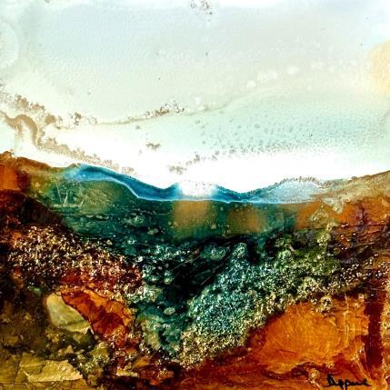 Peinture Bronze Age 2102 par Depaire Silvia | Tableau Abstrait Acrylique Marine, Minimaliste, Paysages