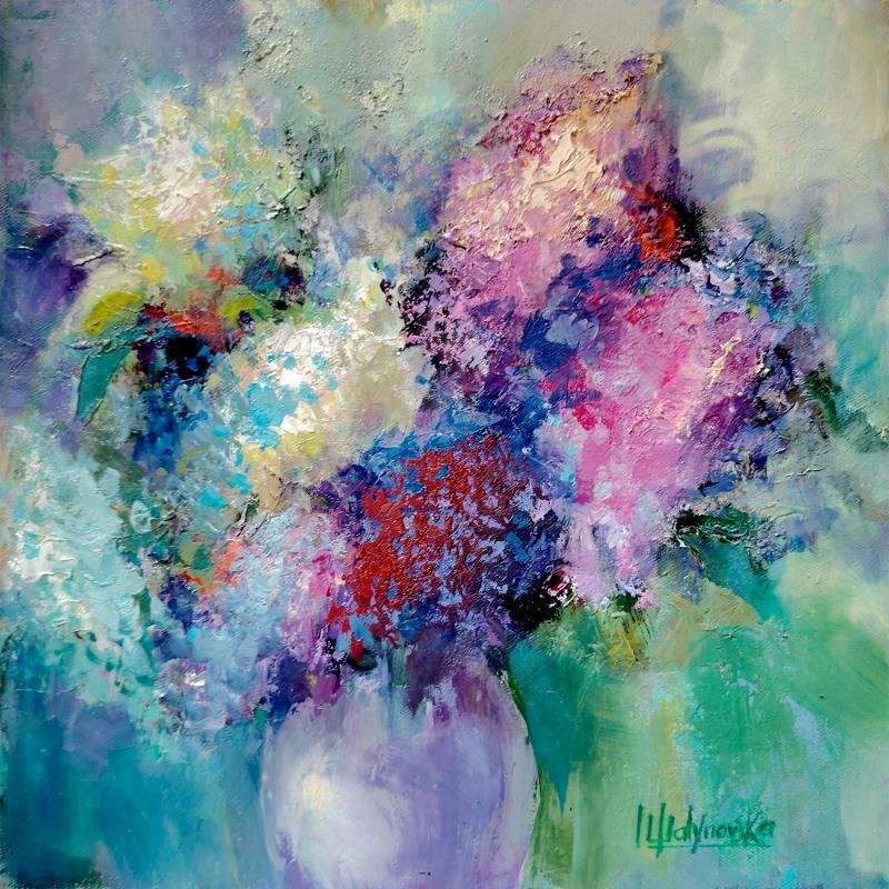 Peinture Douceur Florale par Malynovska Iryna | Tableau Impressionnisme Natures mortes Huile