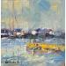 Peinture Tous les bateaux ... carqueiranne par Greco Salvatore | Tableau Figuratif Huile