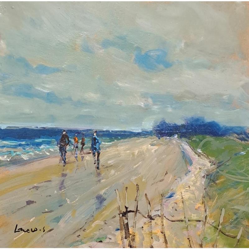 Painting Vent frais by Greco Salvatore | Painting Figurative Oil